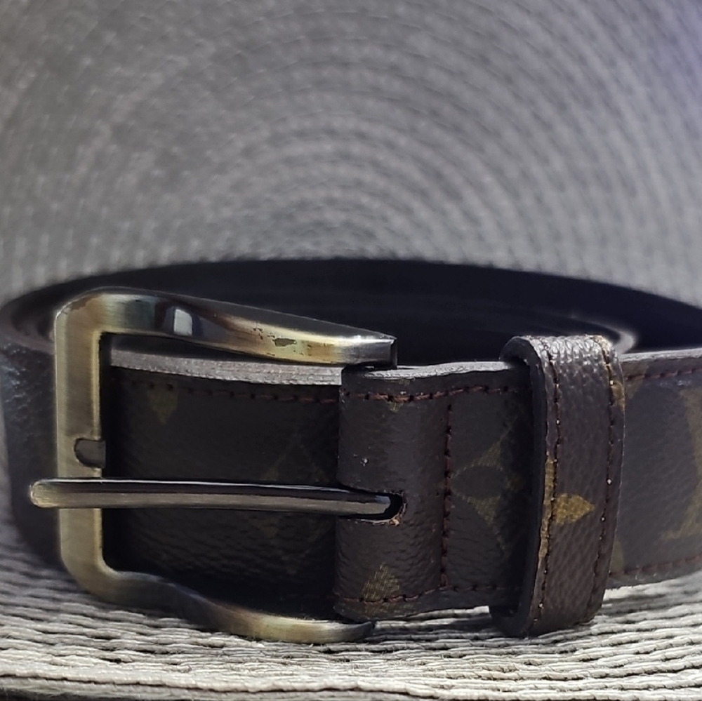 Women's Brown Leather Belt